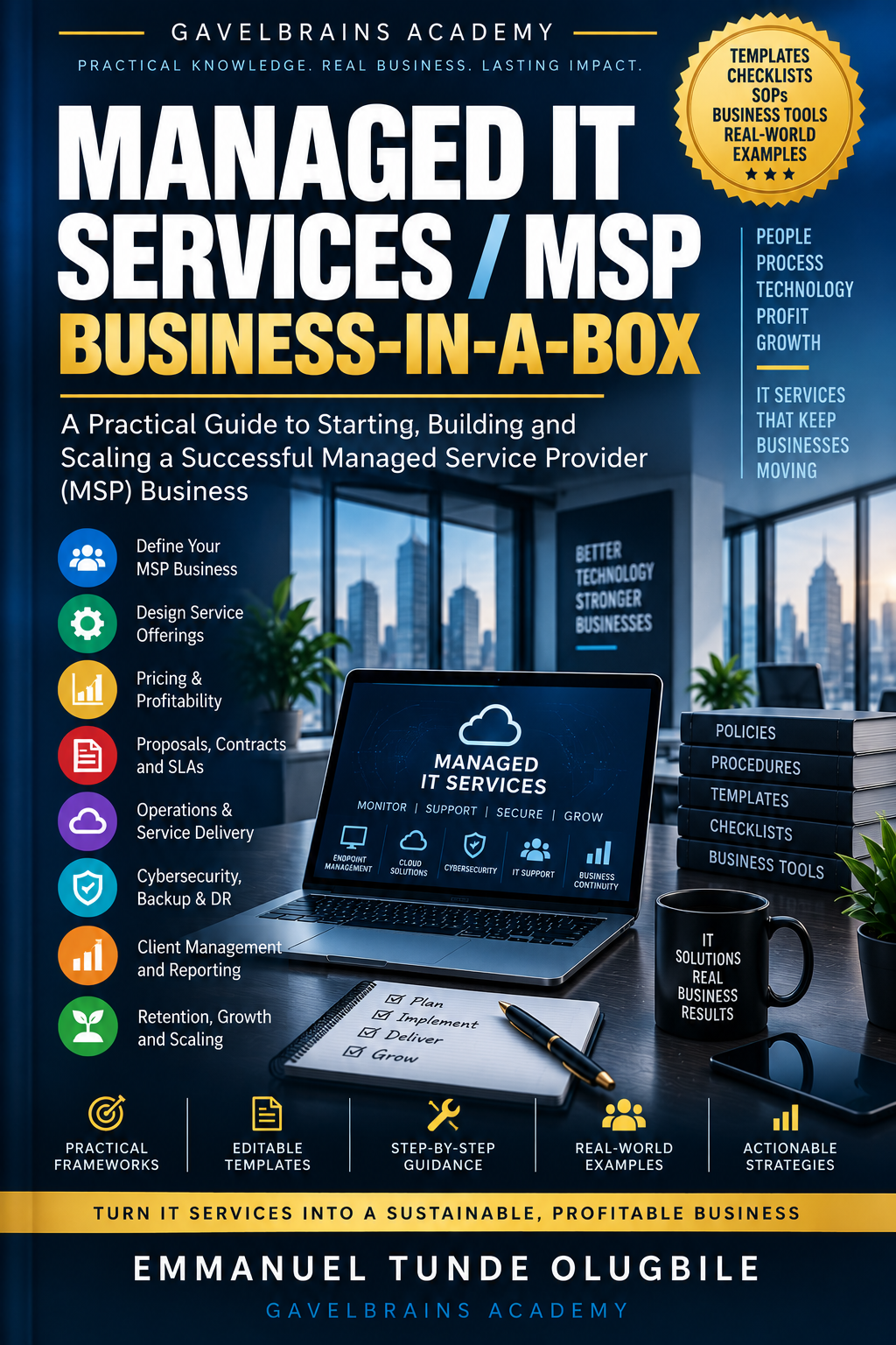 Managed It Services Msp Business In A Box cover