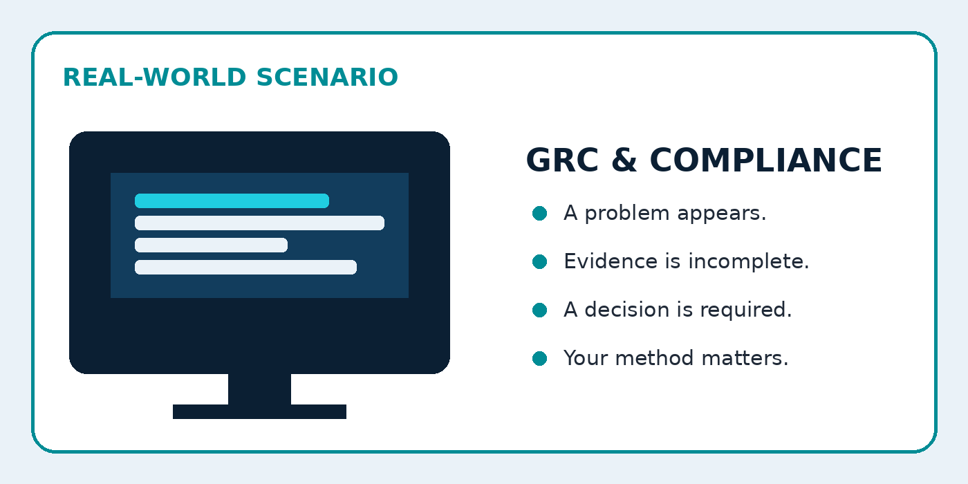 GRC & COMPLIANCE scenario illustration