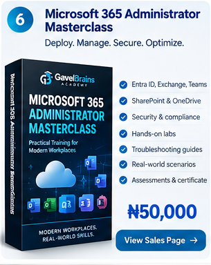 Microsoft 365 Administrator Masterclass cover