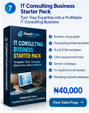 IT Consulting Business Starter Pack cover