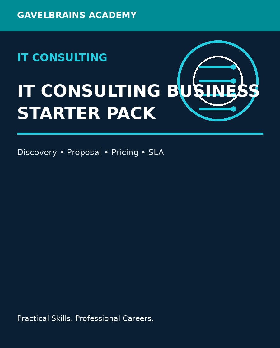 IT Consulting Business Starter Pack product cover